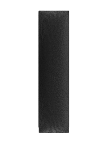 3D Πάνελ Ταπετσαρίας Vilo Μαύρο  60 x 15 cm