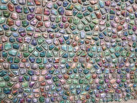 3D Πάνελ τοίχου PVC 2511 Ροζ κρύσταλλο