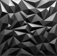 Διακοσμητικό Πάνελ Τοίχου / Οροφής 3D MODERN-ΑΜΕΘΥΣΤΟ BLACK