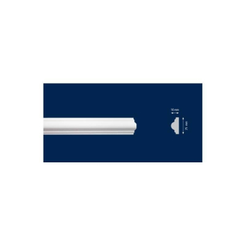Διακοσμητική κορνίζα από φελιζόλ XPS HD Classic- CW10 10mm x 25mm