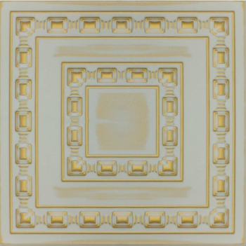 Διακοσμητικό Πάνελ Οροφής / Τοίχου RETRO - GREY/GOLD 06