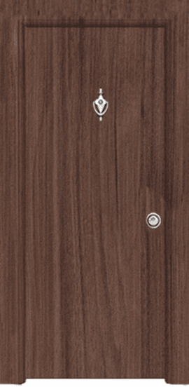 Θωρακισμένη Πόρτα Ασφαλείας Laminate L8