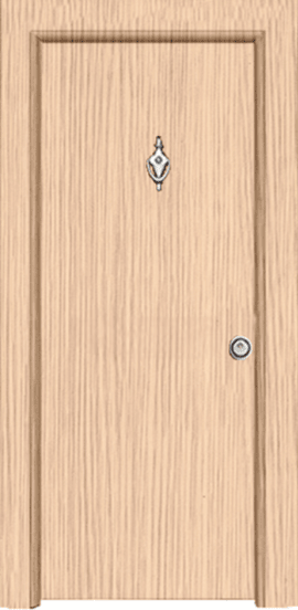 Θωρακισμένη Πόρτα Ασφαλείας Laminate L12
