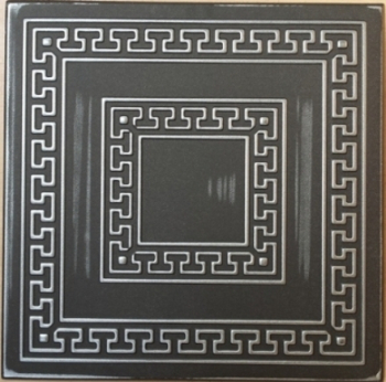 Διακοσμητικό Πάνελ Οροφής / Τοίχου RETRO - BLACK/SILVER 23